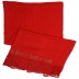 Designer Cotton Plain Women's Stole - Rose Red